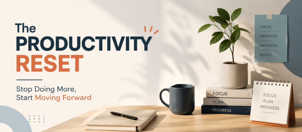 The Productivity Reset: Stop Doing More, Start Moving Forward