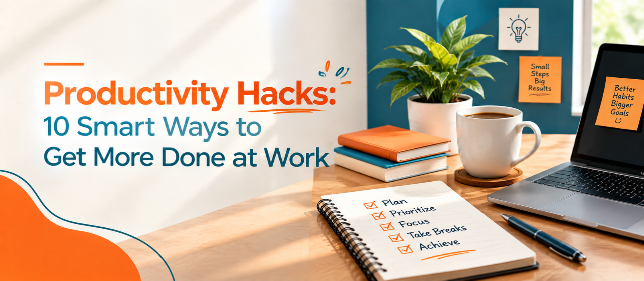 Productivity Hacks: 10 Smart Ways to Get More Done at Work
